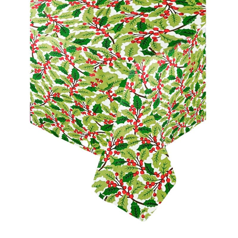 Toalha de Mesa Ishela Natalina Azevinho | Elegância para Mesa Posta – Ishela