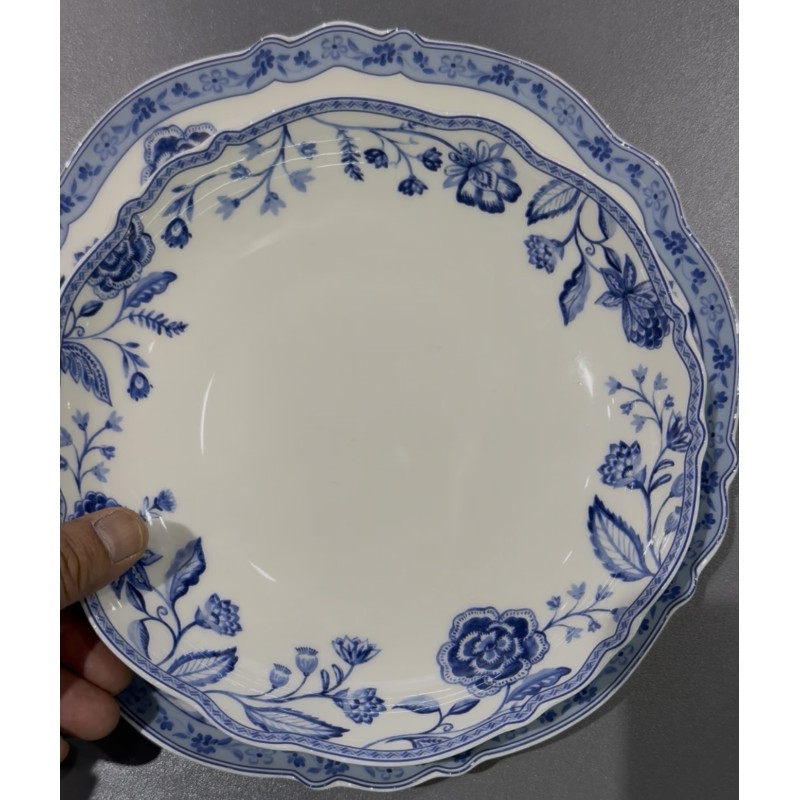 Coleção Lara by Ishela  – Elegância Floral em Porcelana Clássica
