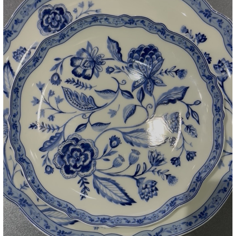 Coleção Lara by Ishela  – Elegância Floral em Porcelana Clássica