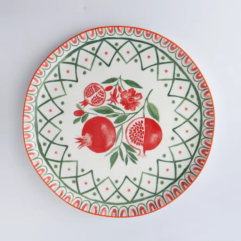 Coleção Romã Artesanal em Cerâmica – Elegância e Tradição à Mesa