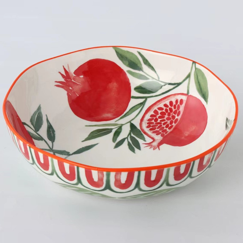 Coleção Romã Artesanal em Cerâmica – Elegância e Tradição à Mesa