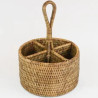 Porta Condimento Rattan – Sofisticação Sustentável para Temperar Seu Dia