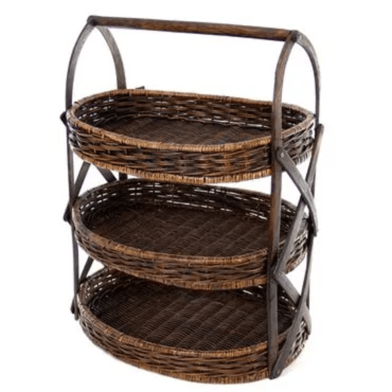 Rattan Fruteira Marquesa Marrom