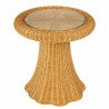 MESA DE CANTO SCALLOP LOTUS