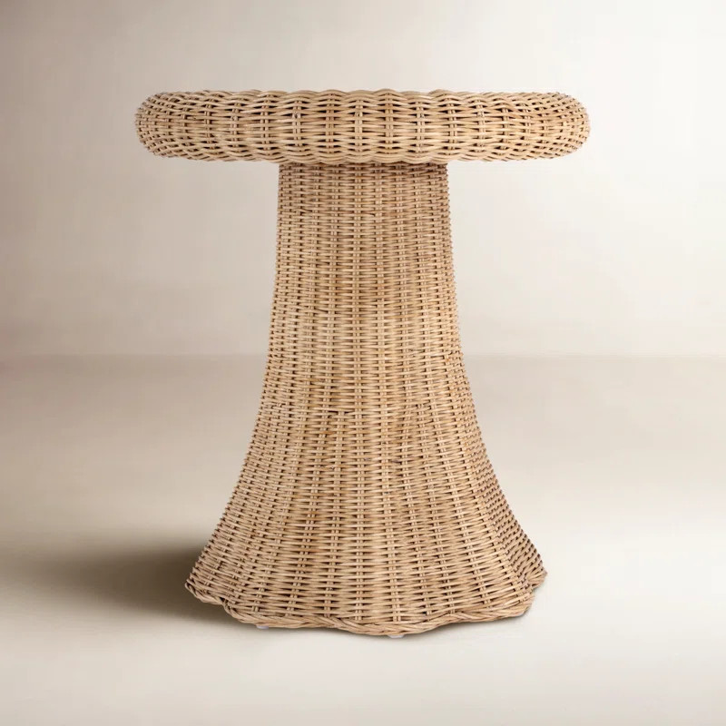MESA DE CANTO SCALLOP LOTUS