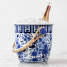 Balde de Gelo Chinoiserie Bleu