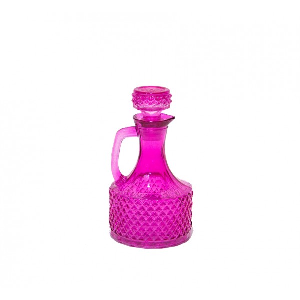 Jogo de 6 Unidades Mini Garrafa Maya Fuschia