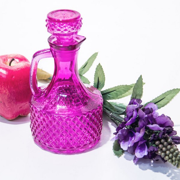 Jogo de 6 Unidades Mini Garrafa Maya Fuschia