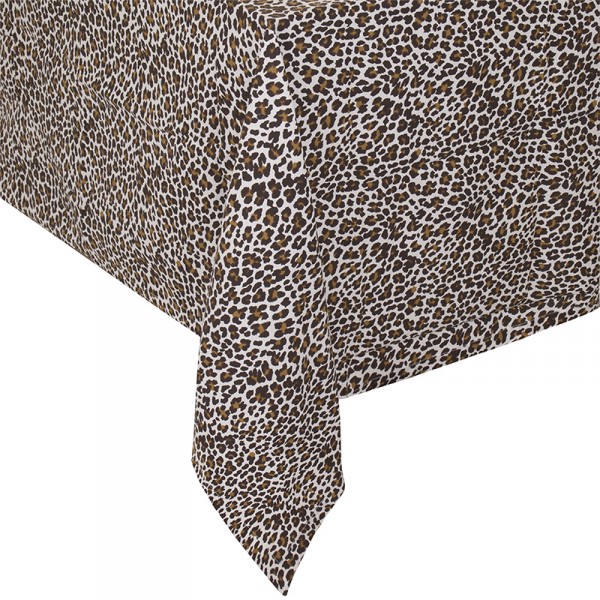 Toalha de Mesa Safari Chic – Elegância Selvagem para Receber com Estilo
