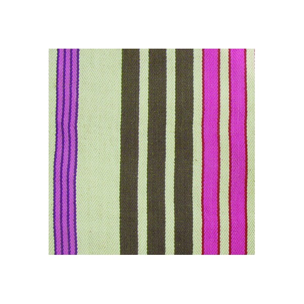 Tecido de Algodao Heringbone London Pink Stripes da Marca Ishela