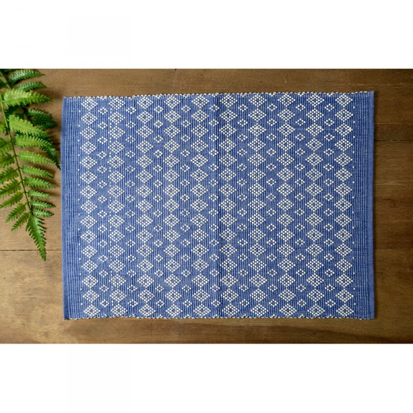 Jogo Americano Ilhabela  Azul (12 Pcs)