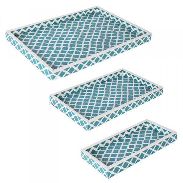 Bandeja Marrocan Turquesa Pequena