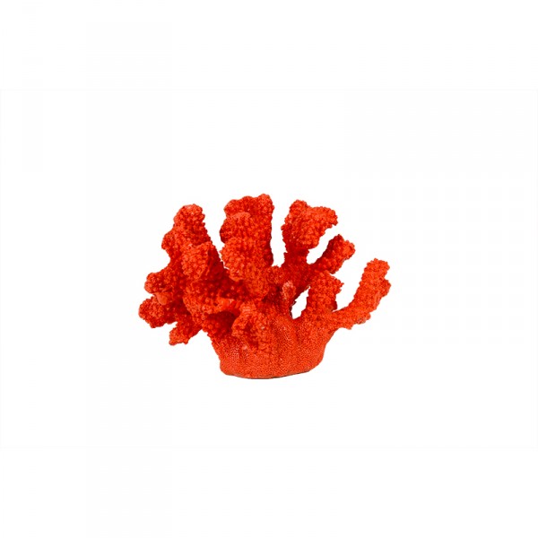 Coral Decorativo Vermelho