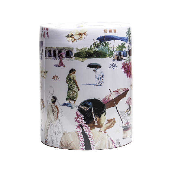 Banco de Porcelana Caminho da Índia