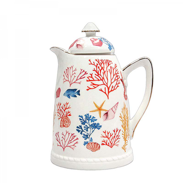 Transforme seus momentos de pausa em experiências especiais com a Garrafa Térmica de Porcelana Ishela. Elegância e eficiência em