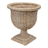 Vaso de Rattan