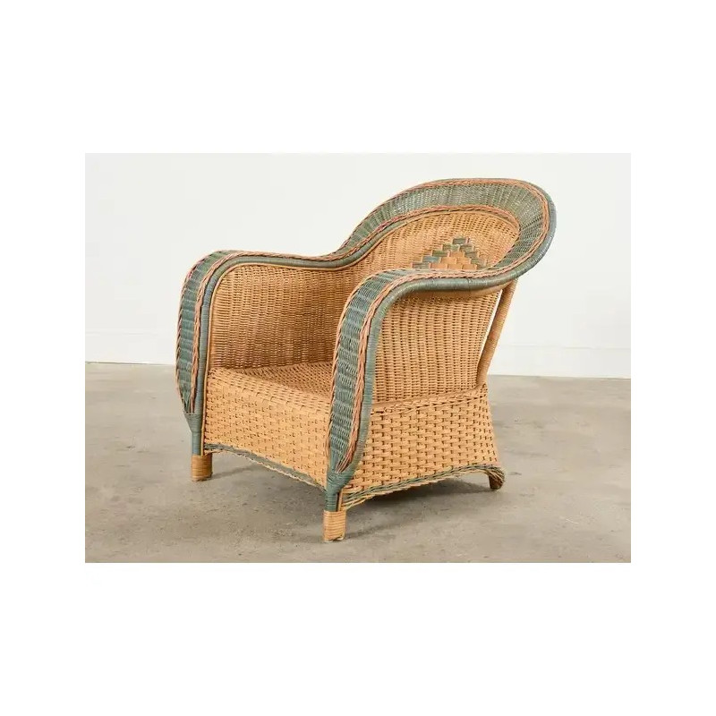 Poltrona Orgânica em Rattan Natural – Sofisticação e Conforto